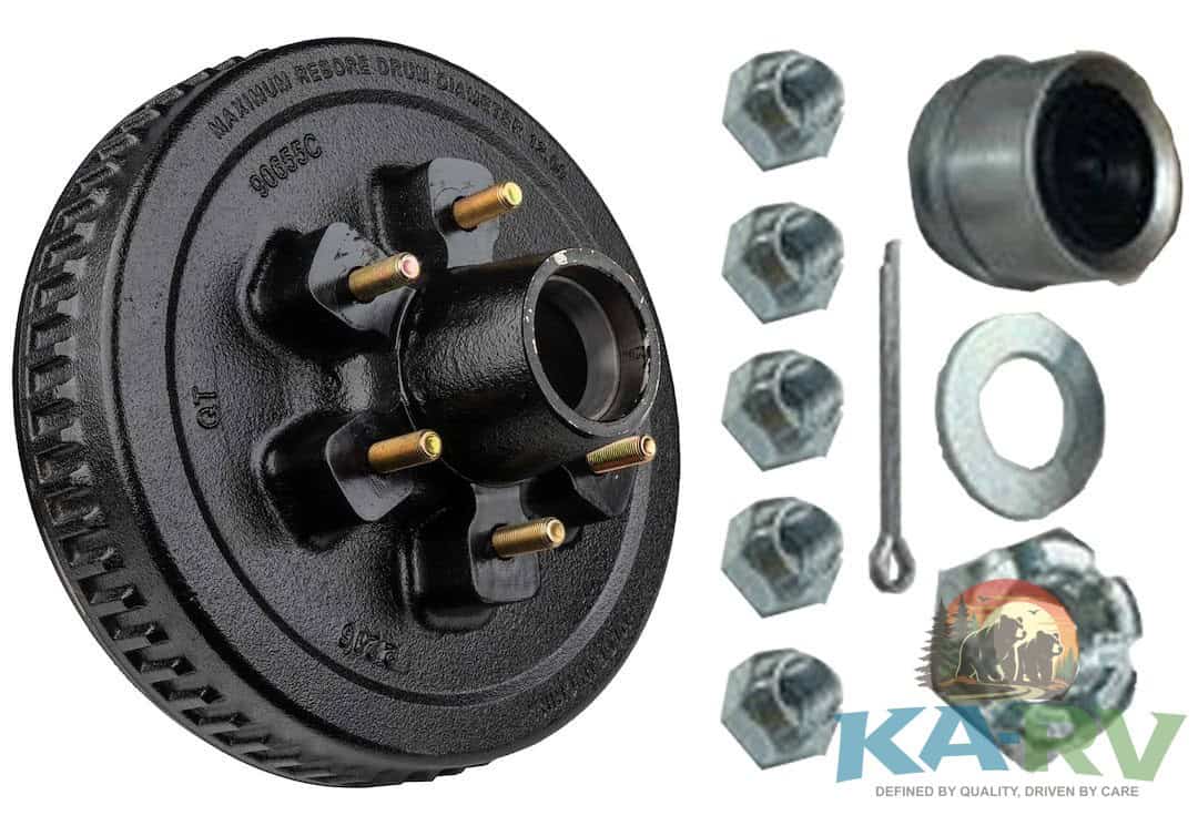 Replacement Hub Rv 48-979551 TRAILER BRAKE HUB ASSEMBLY - KA RV Repair